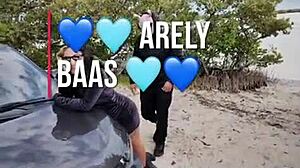 mexican whore gets fucked in the mangroves to avoid being seen by people