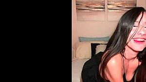 Latina goth babe with braces deep throats bwc first time