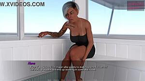 in fetish locator 42, we cum all over the milf's huge feet. so hot!