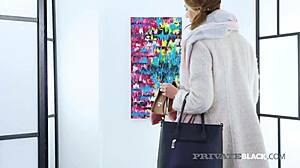 Private Black - Ani Blackfox Takin’ Double Cock, Whoa