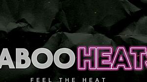 Stepsisters explore taboo desires on a queen-sized bed with intimate touches.