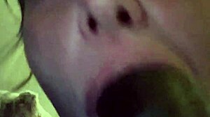 Midget Licks Balls and Gives Sloppy Blowjob to Big Black Cock