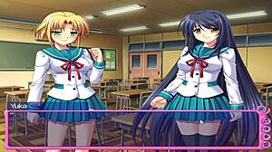 Portion Orion Heart Ep3 features threesome outdoors in anime style