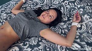 Kinky Teen 18+ Tied for Stepdad's Pleasure