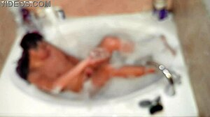 solo bubble bathing boy, what are you doing in the bath?