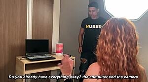 Mexican streamer Angel Cruz flaunts big boobs with Andrea Castro's toy play