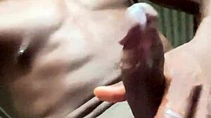 why did i stroke big black cock to milk it?