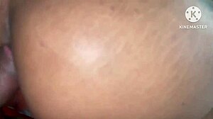 Wife gets wild with hubby in public street action.