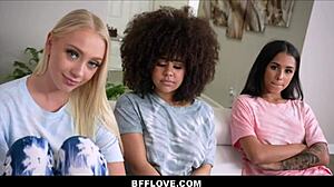 Three Teen Besties Nina, Camila, Braylin Banged by Neighbor Peter