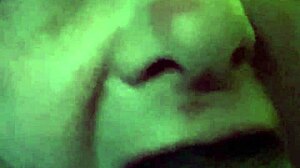 Midget Licks Balls and Gives Sloppy Blowjob to Big Black Cock