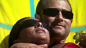 Dee Massages and Fucks by Pool in Steamy Outdoor Scene. Interracial Anal and Deepthroat Action Awaits!