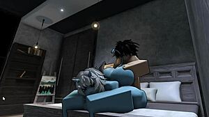 Having Rough Sex With Hot Demon In Cowgirl Position!