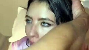 Does Heaven's Eyes love giving blowjobs and getting fucked hard by Dirtyfarm?