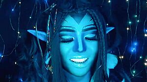 She lives for avatar dancing on webcam