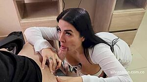 the colombian milf silvana lee in fitness dream fulfillment