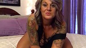 Seducing The Camera And Using My Glass Dildo I Make Myself Squirt