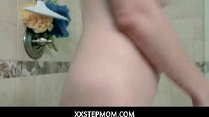 Stepmom Artemisia Love Seduces for Taboo Fuck After Shower