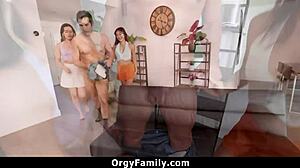 Stepdaughters plot to tease daddy for quick cash.