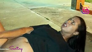 Handling Huge Cock In Outdoor Adventure