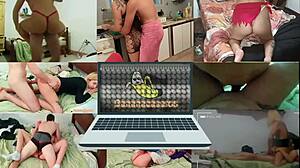 has sex with stepdaughter and cum inside her when her stepdaughter was riding - advance