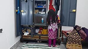 Cute Desi Indian girl banging stepbrother in Hindi. So hot, OMG! 🔥