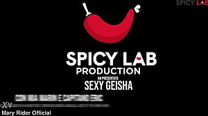 Mia Marin As Sexy Geisha Gets Pussy Creampied By Samurai In Missionary And Riding Positions