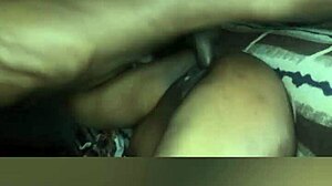 Wet creamy pussy banged by black dick