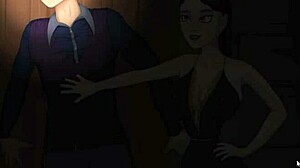 feeling slutty jerking off huge dick in school bathroom while girlfriend waits