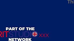 British 18-year-old enjoys intimate moment with older man