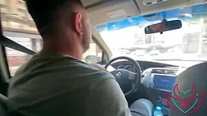 casada sucked me while hubby drove the car