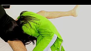 Indian Aunty Goes Wild in Full-On Doggy Action!