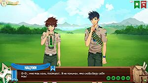 Hentai Game Episode 10: Gay Twinks Head To Beach