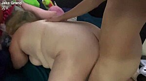 Woman Engages In Intense Activity From Behind With Big Ass And Tits