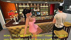 kim's friend caught in sneaky lap dance