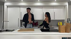 Big Ass Latina Milf Colombiana Fucked Hard by Boyfriend's Friend at Home