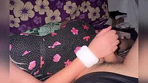 Latina Nerd Babe Sneaked Into Room for First-Time Action