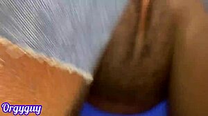 wife gets her juicy pussy wet with monster cock