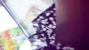 I spied on her upskirt in the store