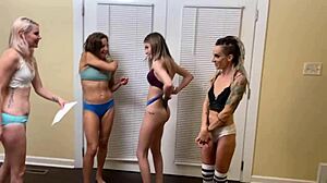 dare to wedgie these girls' asses?