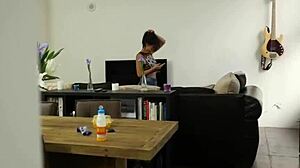 latina teen 18+ gets pounded hard in pov amateur clip