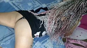 Stepfather Visits Stepdaughter in Room