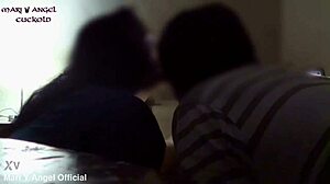 mi cornudo y yo disfrutando de la rica verga de mi novio