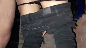 Mexican cuñada pays bet with rough anal after party