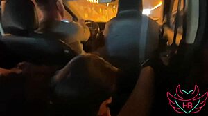 casada sucked me while hubby drove the car