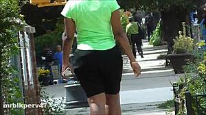 Nut Busting Candids - Enjoy the View