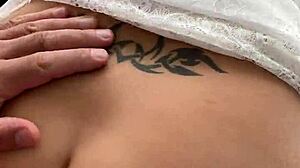 Masturbating with lisa on balcony 😏