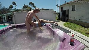 dayanara naked in hot tub