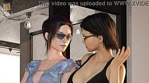 Leap of Faith 110 unfolds with wild anime hentai action and big tits in 3D porn game scenes