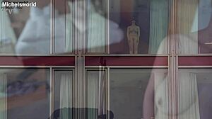 slave wife goes braless, flashes downblouse in daring public display