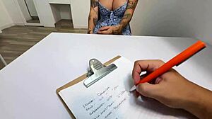 patient wanting bigger tits visits perverted doctor? roleplay with spanking and huge ass on desk